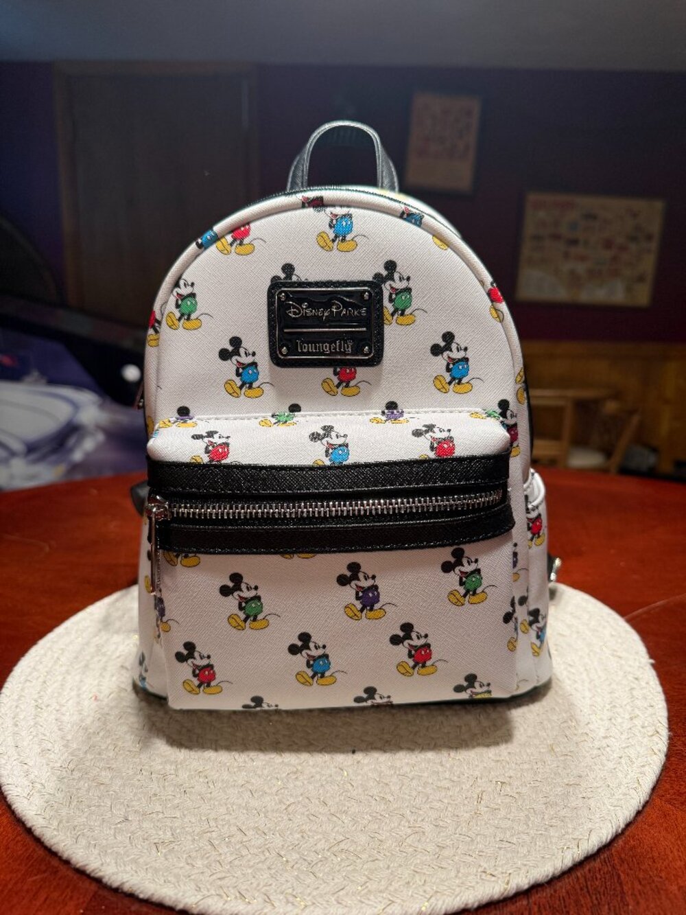 Mickey Mouse Loungefly Mini Rainbow Backpack